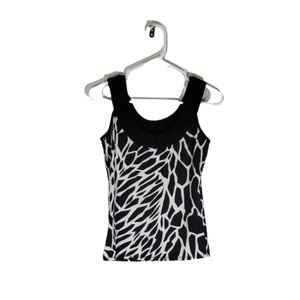 Carrie Allen- Blouse black and white size S